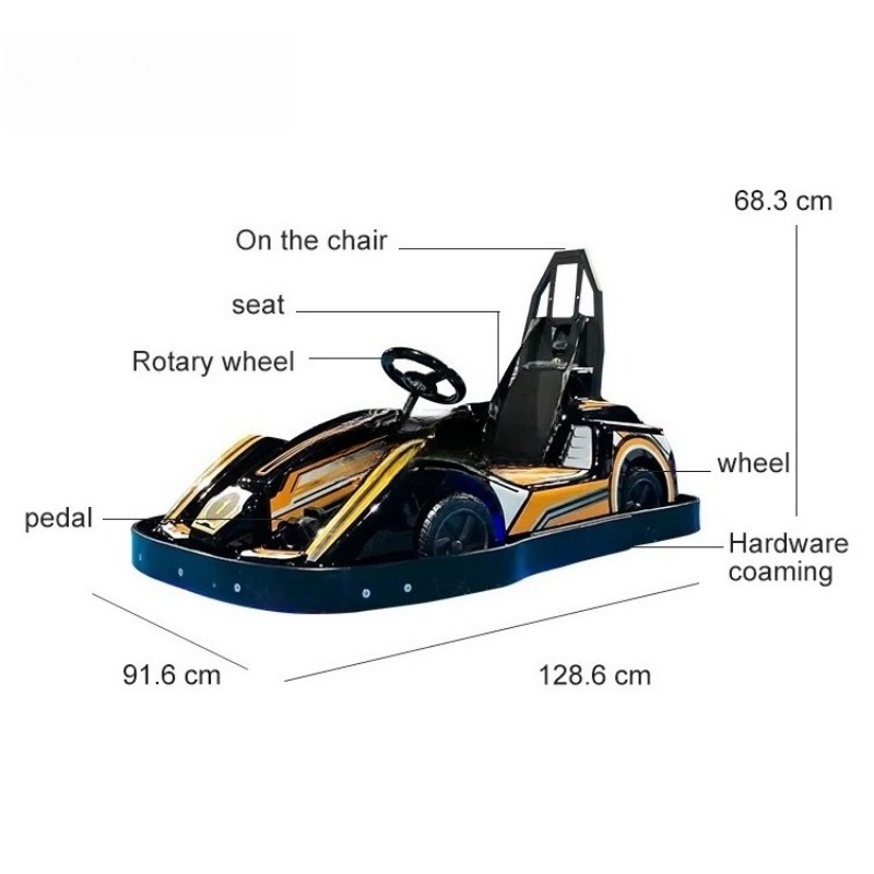 Go-Kart Elettrico da Corsa per - Kids Outdoor Karting recensione e prezzo