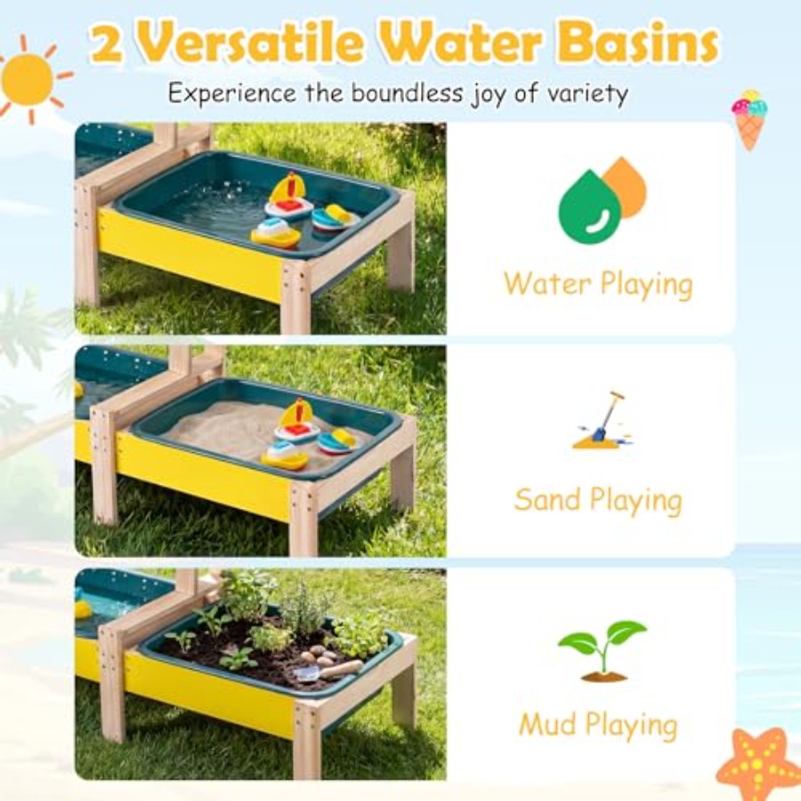 Set da gioco per attività all' - Kids Outdoor Activity Table recensione e prezzo
