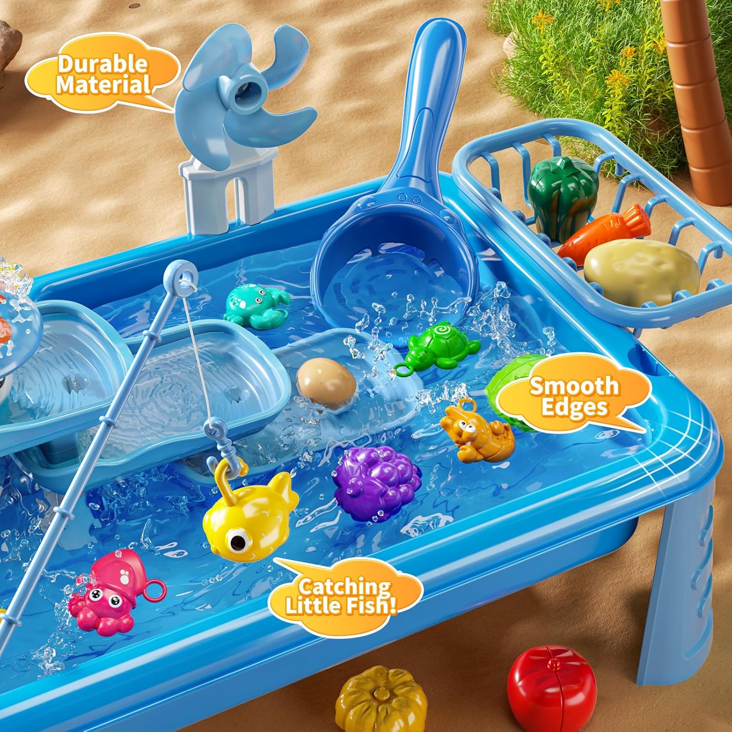 Tavolo da Gioco con Acqua per  - Kids Outdoor Activity Table recensione e prezzo