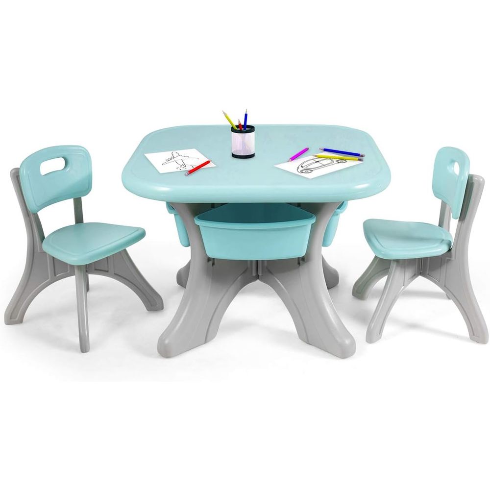 Tavolo e sedie per bambini, se - Kids Outdoor Activity Table recensione e prezzo