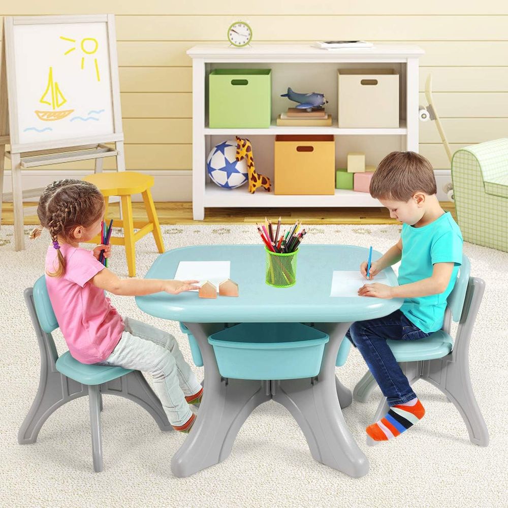 Tavolo e sedie per bambini, se - Kids Outdoor Activity Table recensione e prezzo