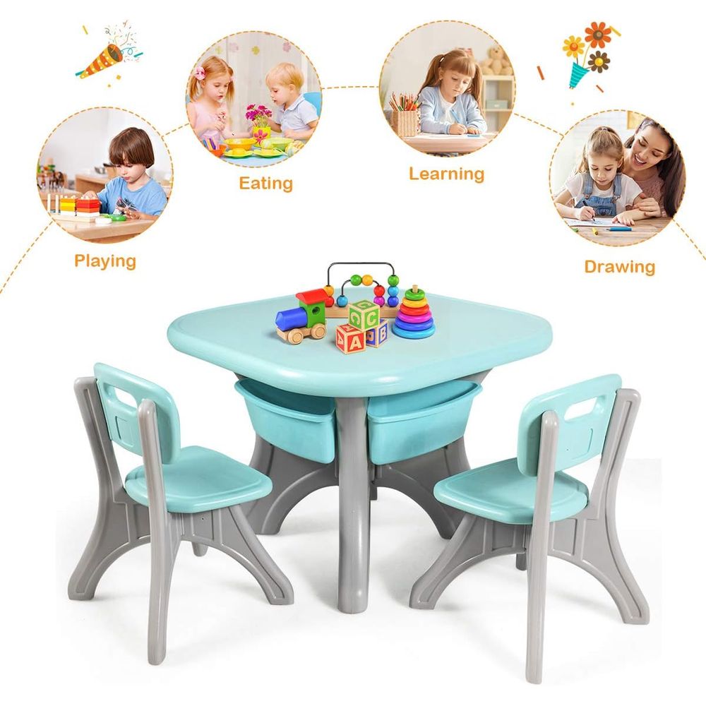 Tavolo e sedie per bambini, se - Kids Outdoor Activity Table recensione e prezzo