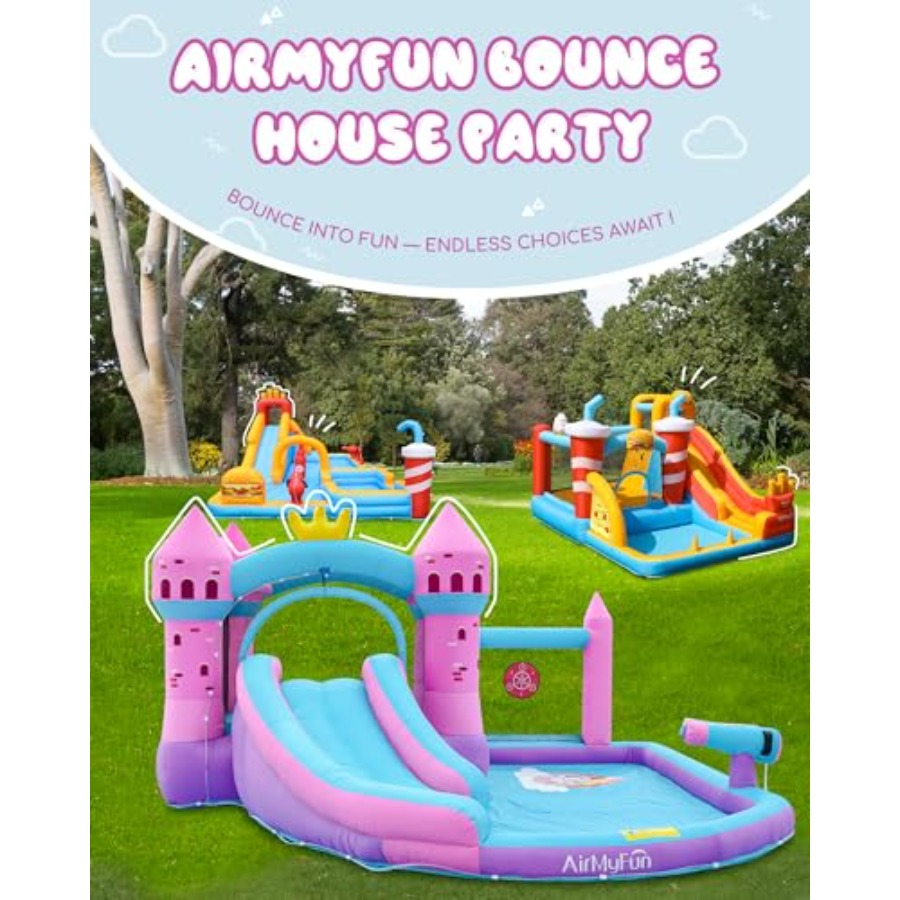 Scivolo acquatico gonfiabile d - Kids Outdoor Inflatable Water Slide recensione e prezzo