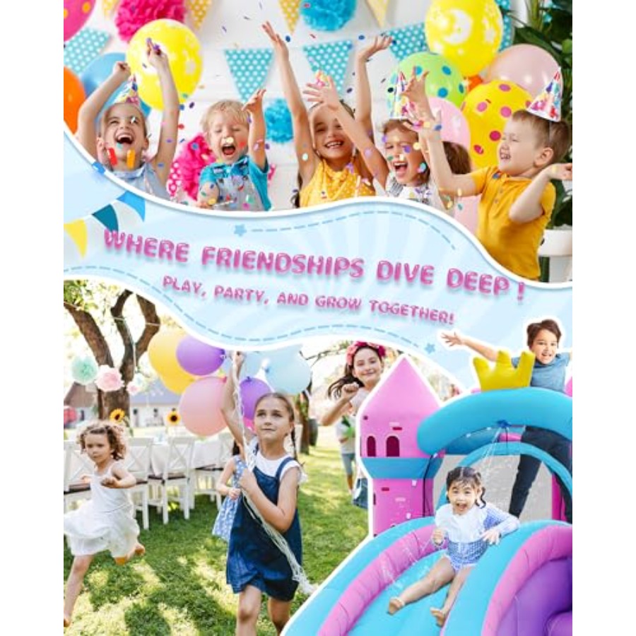 Scivolo acquatico gonfiabile d - Kids Outdoor Inflatable Water Slide recensione e prezzo