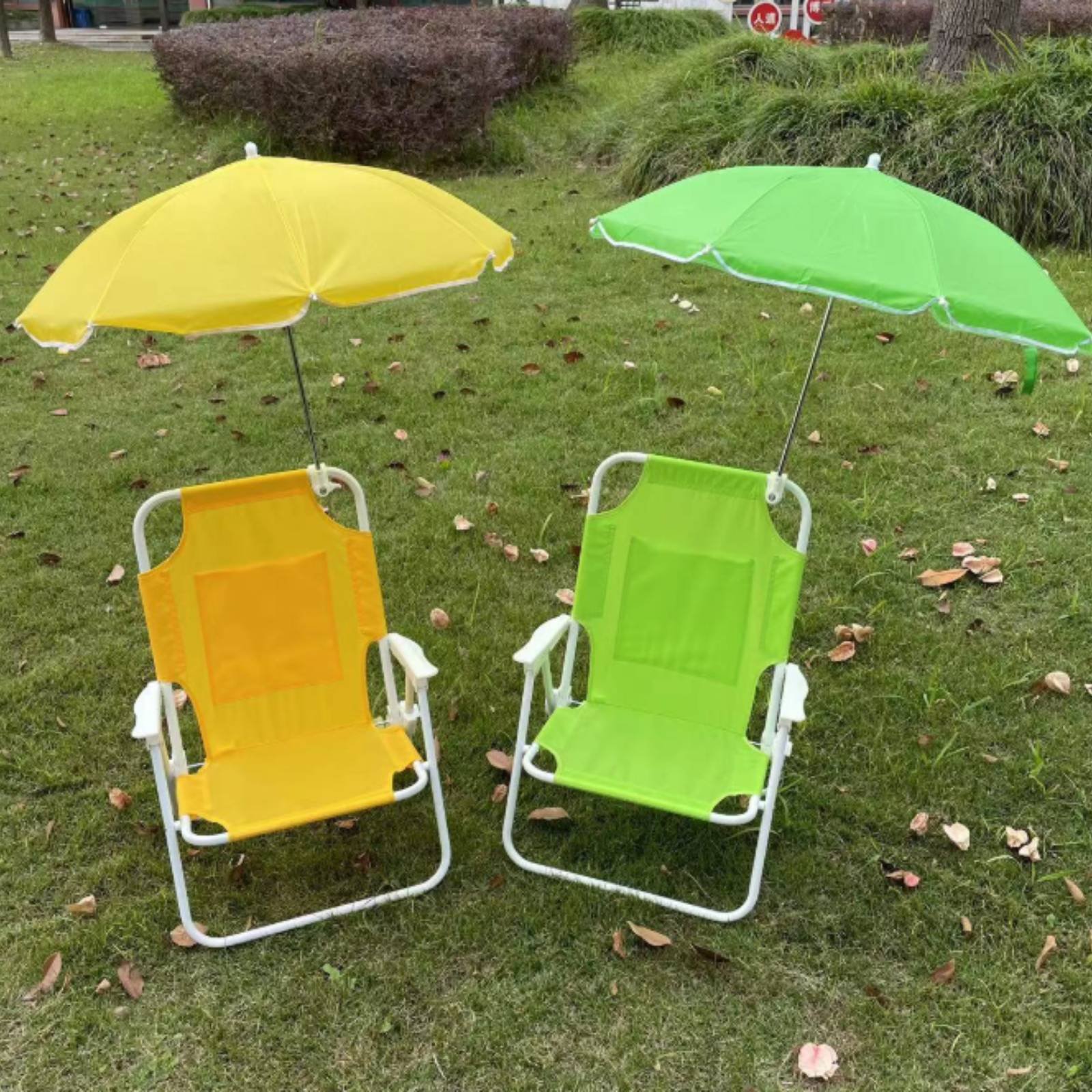 Sedia da Spiaggia Pieghevole p - Kids Outdoor Lounge Chair With Umbrella recensione e prezzo
